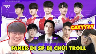 FAKER ĐI HỖ TRỢ BỊ CHỬI TROLL TEAM - KHI T1 ĐỔI VỊ TRÍ CHO NHAU ĐÁNH GIẢI