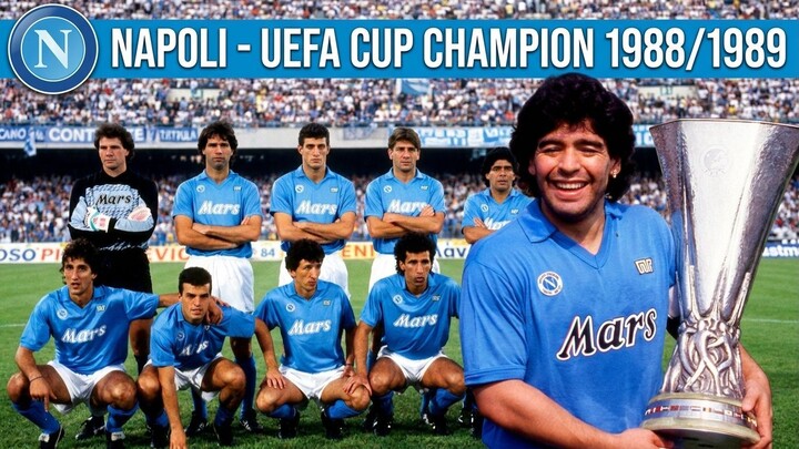 NAPOLI - CAMPEÃO DA COPA DA UEFA 1988/89