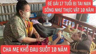 Trao tiền MTQ hỗ trợ em gái 17 tuổi bị tai nạn giao thông còn nữa hộp sọ