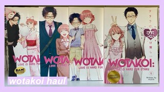 wotakoi manga final volume haul & unboxing - all cover variants