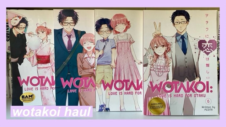 wotakoi manga final volume haul & unboxing - all cover variants