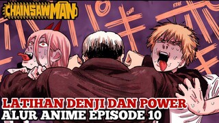 LANJUTIN ALUR CERITA ANIME CHAINSAWMAN EPISODE 10