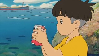 Pertemuan pertama Ponyo dan Sosuke