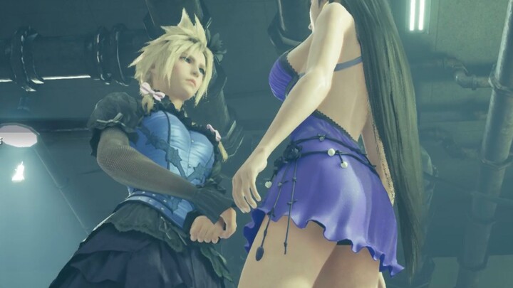 Final Fantasy VII Remake Tifa Alice Sexy Dress ประโยชน์ทางเลือกที่ดีที่สุด