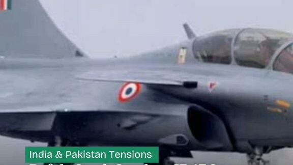 Rafael fighter jets makers stock down.