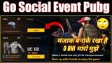 PUBG Mobile New Go Social Event Explaind | Get Free Rewards