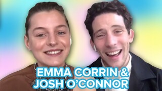 The Crown's Emma Corrin And Josh O'Connor Talk Charles & Diana's Bizarre Date | PopBuzz Meets