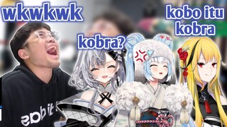 reaksi bang al liat kobo dikatain kobra di stream zeta