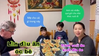 Lần đầu ăn Óc bê lăn bột chiên /trùm cuối ăn sạch đĩa vì quá ngon/Cuộc sống pháp/món ngon mỗi ngày