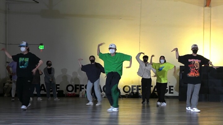 [SM New Boy Group] JayJay's Practice at an American Dance Studio