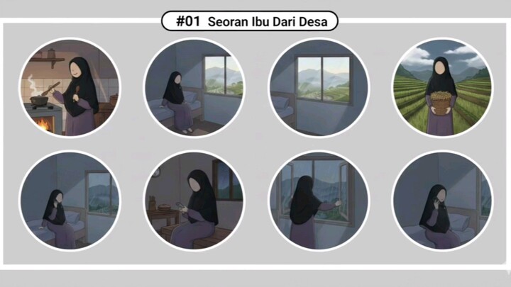 #01 | Seorang Ibu Dari Desa (Animasi AI)