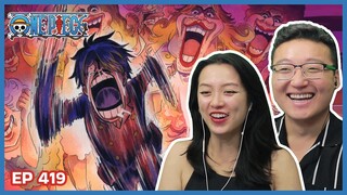 SANJI'S HELL LOL | One Piece Episode 419 Couples Reaction & Discussion