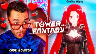 GREFG JUEGA TOWER OF FANTASY *NUEVO JUEGO GRATIS* 😍