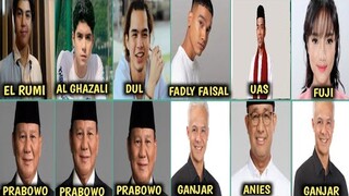 Pilihan Presiden 2024 Dari Artis Dan Selebgram