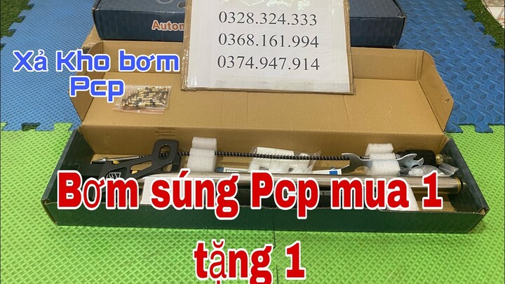 Bơm Cao Áp Pcp Giá Rẻ // Bơm Súng Pcp Mua 1 Tặng 1 Ae Nhanh Tay // Bơm Pcp