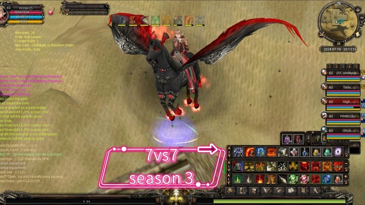 Shaiya ph 7 vs 7 tournament season 3Sayong and Friends vs Absolute zero#shaiyaph #7vs7