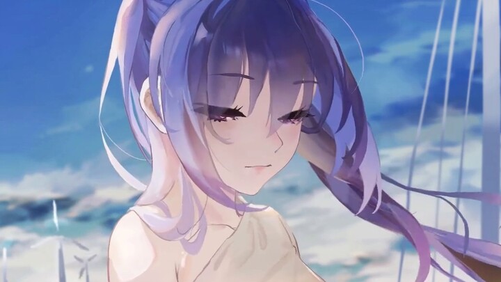 Keqing: Don't stand me up [Live Wallpaper]