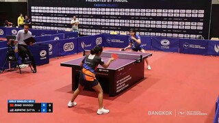 ZHAOWANGQI-SATYA ASPATHI-WTT Youth Star Contender Bangkok 2025 Presented by Thai