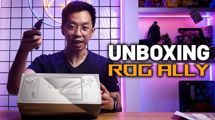 Unboxing ROG Ally yang katanya lebih bagus dari Steamdeck | Lazy Unboxing