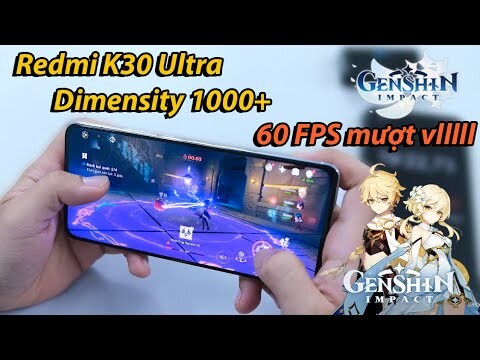 Phá K30 Ultra bằng Genshin Impact : viền nhôm đạt 47°C 😂 Nhưng chơi max setting cực sướng !