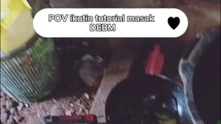 masak seuprit, cucian seabrek #zaintemanime #lucu #debm #pov