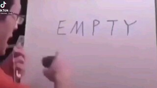 empty