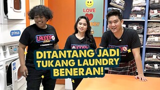 BOY WILLIAM KELILING MALL PAKE SARUNG! #LaundryChallenge