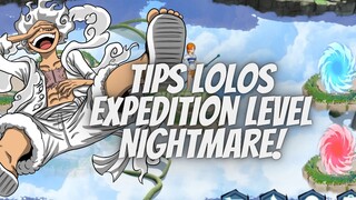 FITURE BARU TIPS LOLOS EXPEDITION LEVEL NIGHTMARE - NEW WORLD VIRGOUR VOYAGE