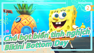 [Chú bọt biển tinh nghịch/Vẽ Tay MAD] OP Bikini Bottom Day, Phụ đề Trung&Nhật_2