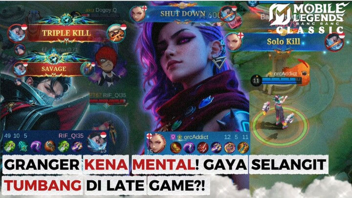 GRANGER 49 KILL & SAVAGE GAK BERGUNA?! 😱 Ixia BUNGKAM musuh yang GAYA SELANGIT! 🤫🔥