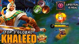 ANG LAKAS TOP 3 GLOBAL KHALEED