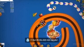Rắn Săn Mồi #077 Magic Slither Snake BIGGEST SNAKE Epic Worms Zone_ 9