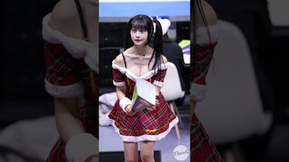 표정으로 응원하는 정가예 치어리더