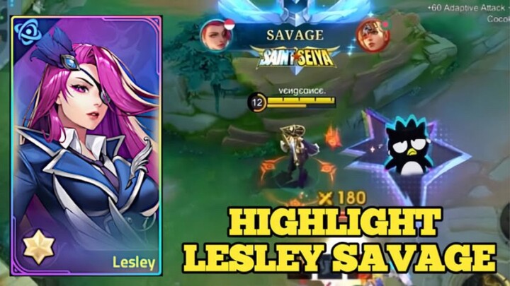 HIGHLIGHT LESLEY SAVAGE EP 7