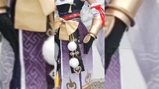 Sexy woman charm 💖 Sara Kujou Genshin Impact behind the scene & cosplay dance | Yae Miko bonus🌸