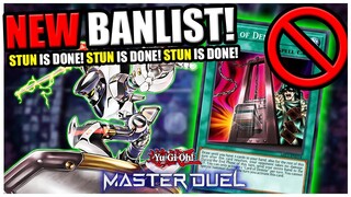 *NEW* MASSIVE BANLIST! (this is the best one) | Banlist LIVE Reaction | Yu-Gi-Oh! Master Duel