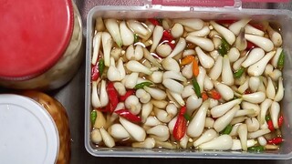 cách làm kiệu ngâm nước mắn sao cho kiệm thời gian