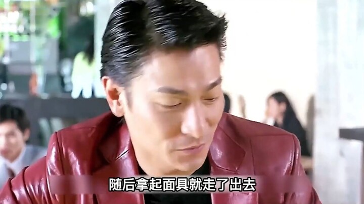 Andy Lau transforms into a professional hitman, mowing down enemies with a Barrett rifle—absolutely 