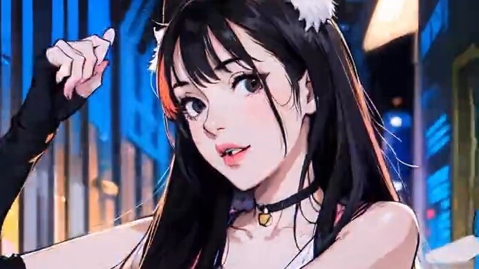 The heart-stealing kitten that escaped from the Cat City? (AI version) | Home Dance | Yaya Gagako | 