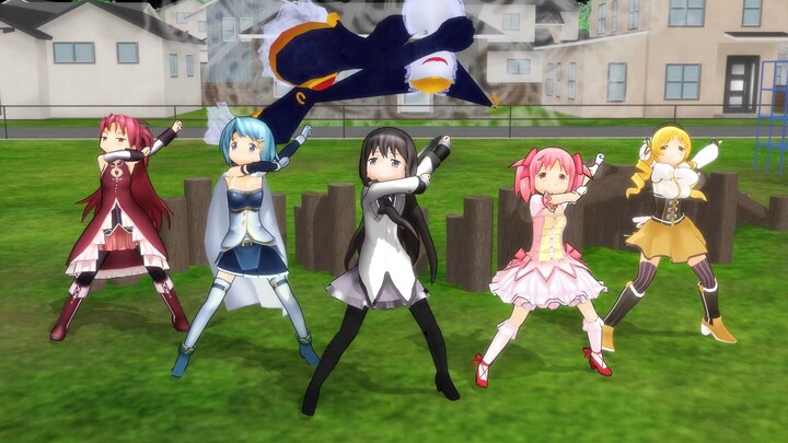 [Puella Magi Madoka Magica MMD] Đêm phù thủy - Video hiếm hoi về cách chữa trị của Five Colors Team