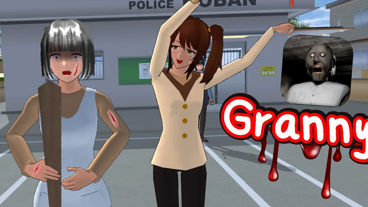 เมื่อคุณยายแกรนนี่มาบุกเมือง Sakura School Simulato