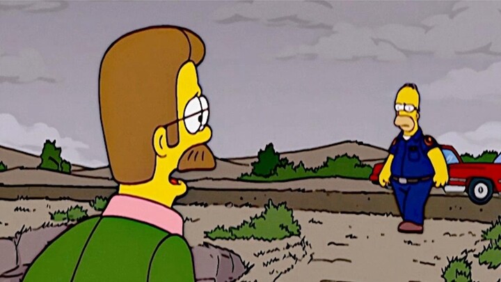 The Simpsons: Marge falls in love with Flanders, and is pushed to the brink when Homer finds out!