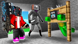 JJ.EXE is HOLDING MIKEY HOSTAGE? How to SURVIVE MIKEY TV MAN in Minecraft - Maizen