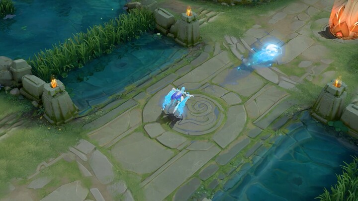 I casually made a water-element version of Diaochan's Spirit Summoning Shadow [Cute Defense_Whoa][Cu