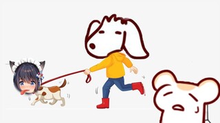 [Bison Hamster] Mr. Krabs wants to be Sister Canine’s dog?