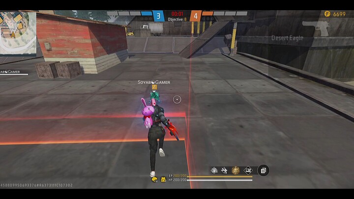 FREE FIRE ON HEAD ONLY RED
