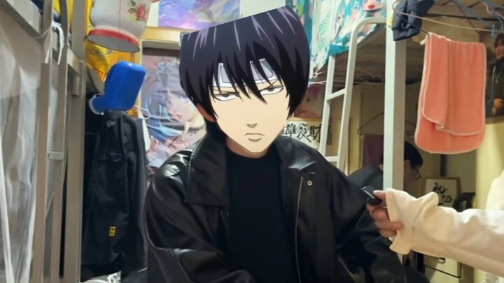 [Gintama ||.Joy4] Tentang teman sekamarku yang berada di bawah tempat tidurku