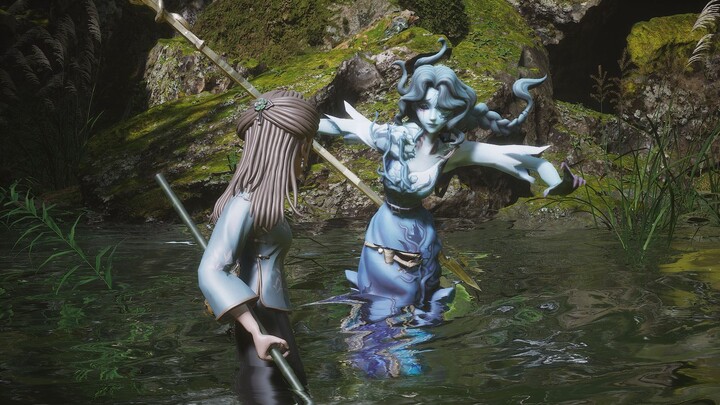 Nàng tiên cá đại chiến tay buôn đồ cổ