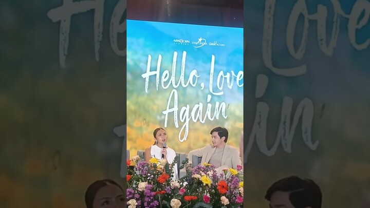 Kath's first impression of Alden! #HelloLoveAgainMediaDay