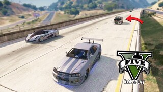 PURSUIT SAMA POLISI ! BALAP LIAR BERUJUNG PURSUIT !! GTA V ROLEPLAY